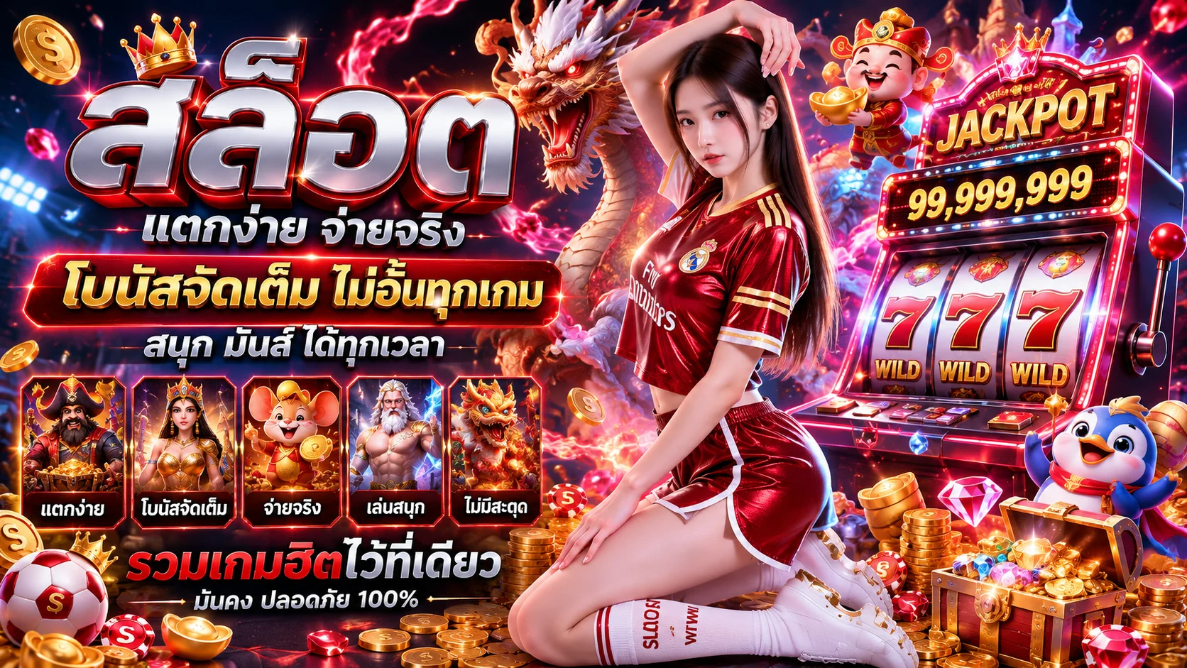 สล็อตออนไลน์เว็บตรง รวมค่ายเกมดังครบทุกค่าย